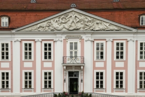 Berlin Schloss Friedrichsfelde - Lesbarkeit Text
