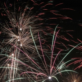 Eilenburg - Silvester 2016 - Alles Guten in 2017, Feuerwerk 