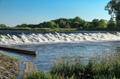 Muldewehr in Eilenburg